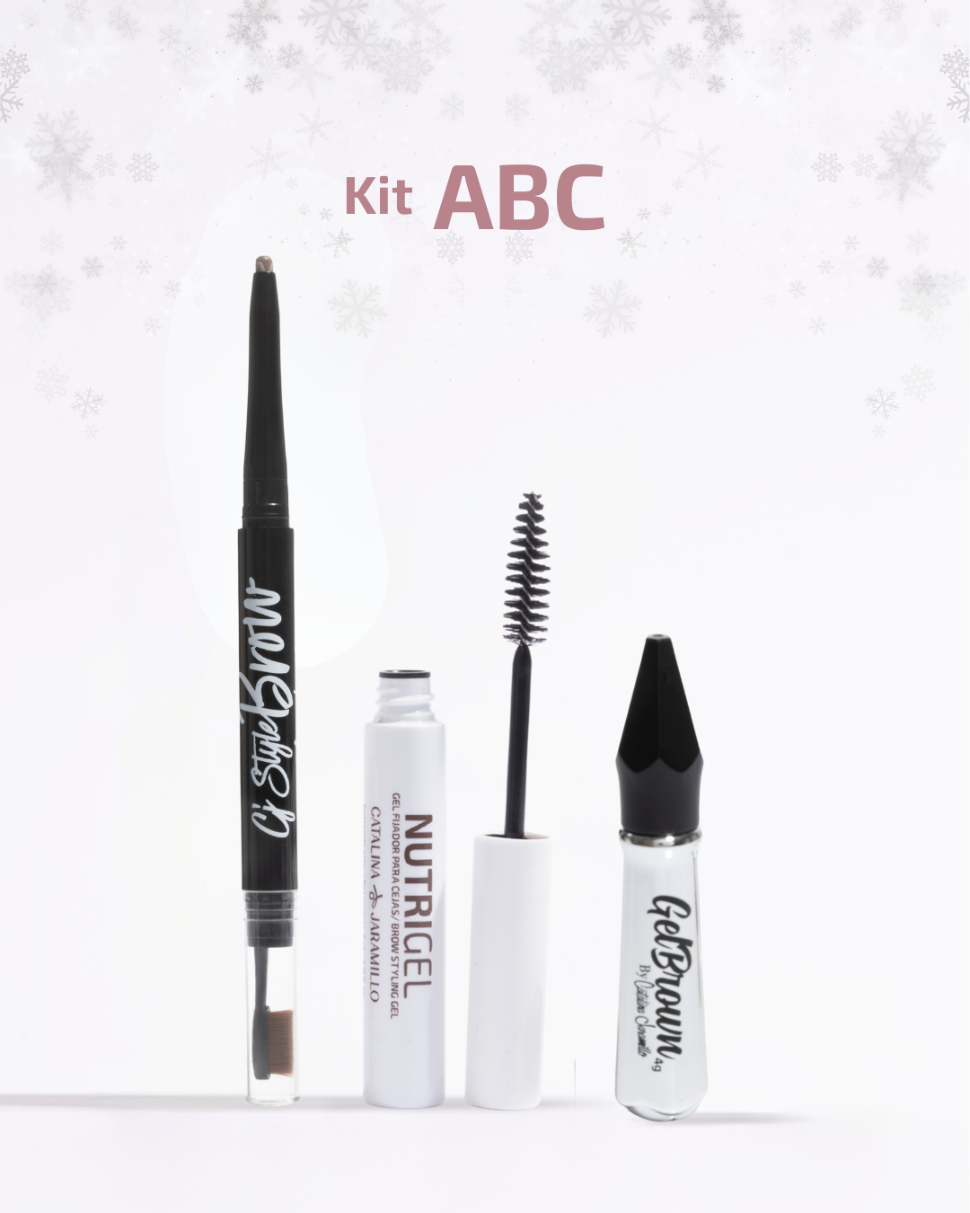 Kit ABC | Tu ritual de cejas en 1, 2, 3.