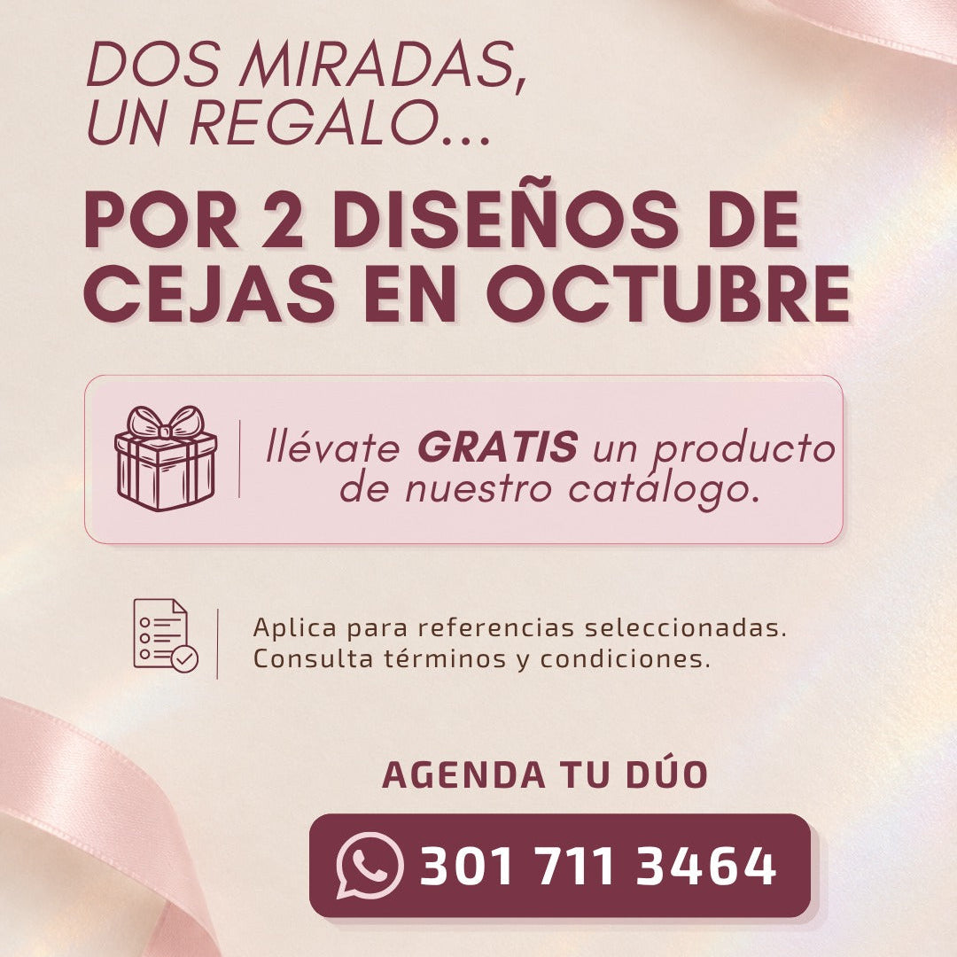 Duo Cejas - Mirada Rosa | $150.000
