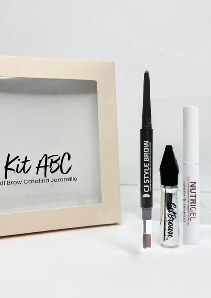 Kit ABC | Tu ritual de cejas en 1, 2, 3.