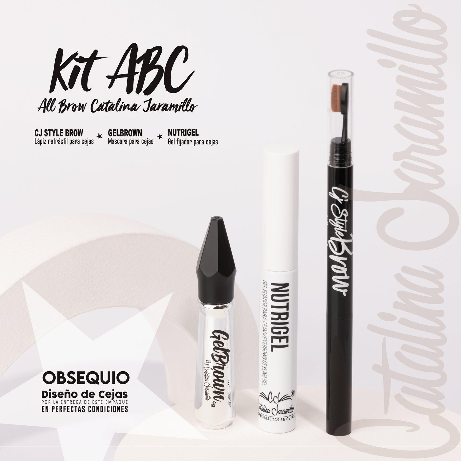 Kit ABC | All Brow Catalina Jaramillo - Catalina Jaramillo Col