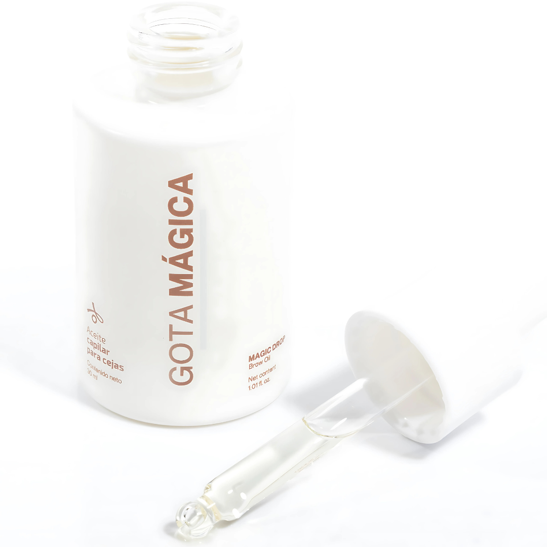 Gota Mágica, aceite capilar para cejas, cuero cabelludo y piel