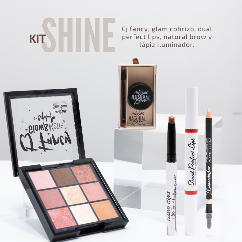 Kit SHINE | Brillo y Definición para Ojos, Cejas y Labios - Catalina Jaramillo