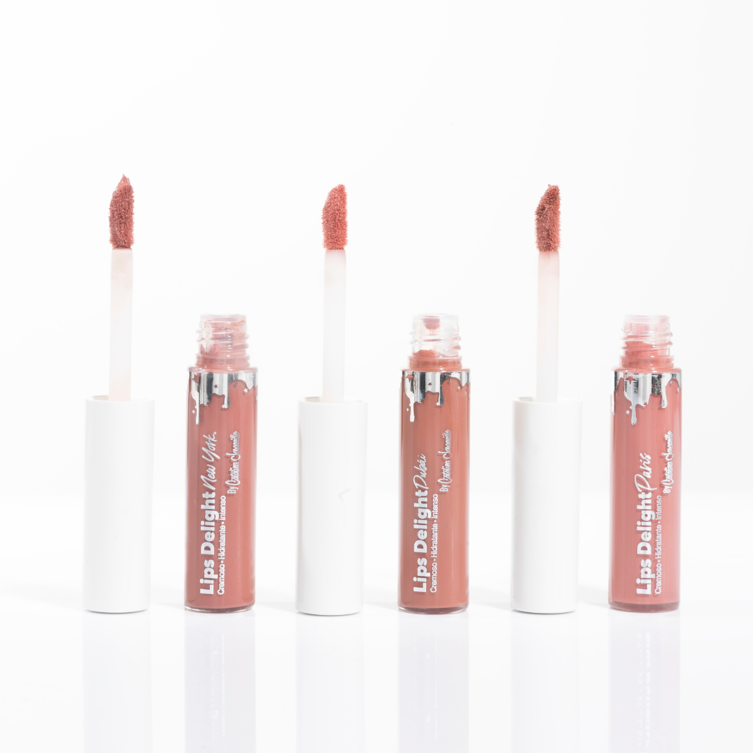 Lips Delight | Kit 3 de labiales Nude
