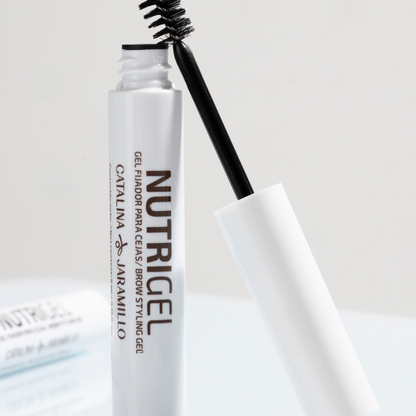 Nutrigel | Gel fijador transparente para cejas y pestañas