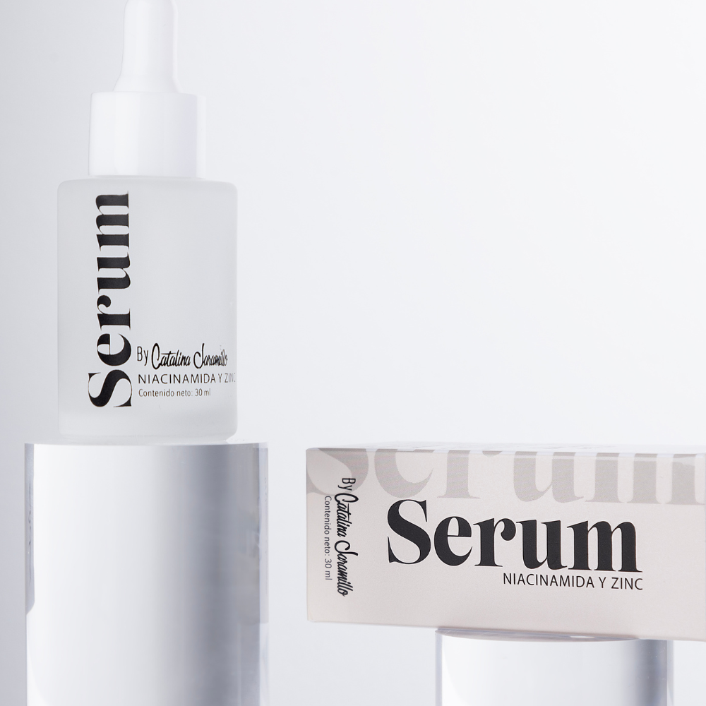 Serum facial | Suero para la cara con niacinamida y zinc
