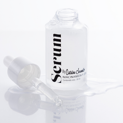 Serum facial | Suero para la cara con niacinamida y zinc