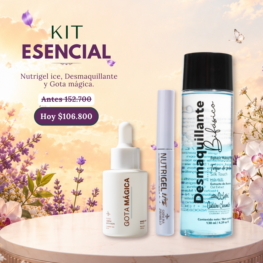 Kit Esencial | Limpieza profunda, nutrición y fijación de alta tecnología