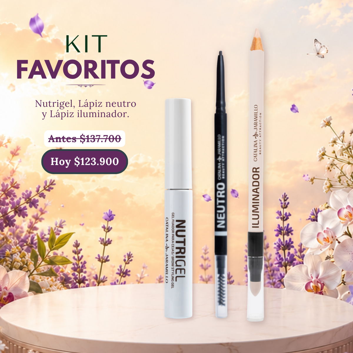 Kit Favoritos | Fijación, definición y luz.